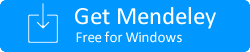 Download Mendeley Desktop for Windows