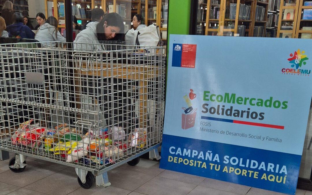 Universidad del Bío-Bío y FOSIS lanzan campaña solidaria en beneficio de familias del Ecomercado de Coelemu