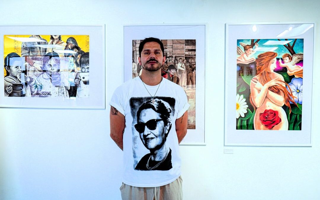 Galería FEDUH inauguró muestra del artista Luis Norambuena